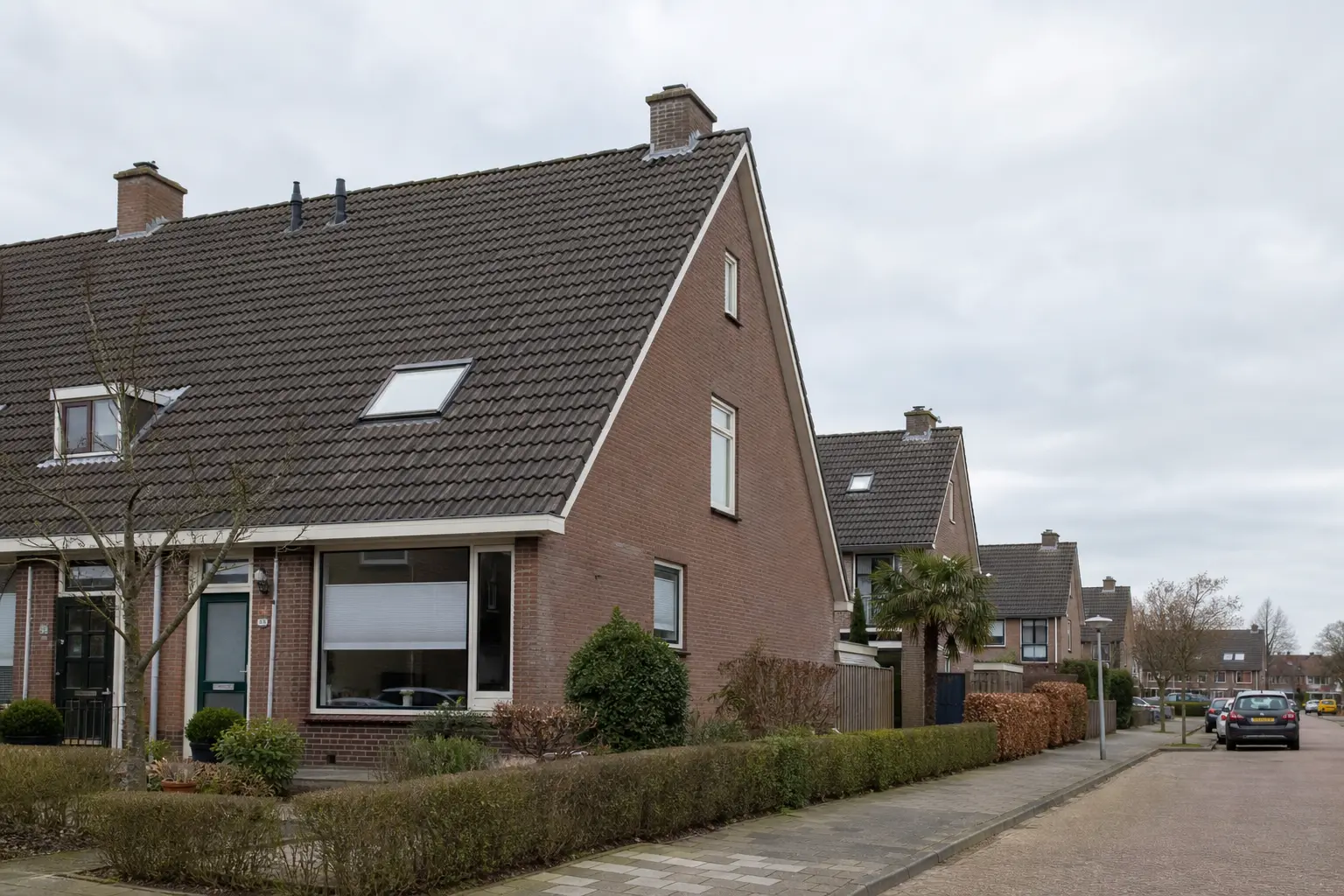 Situatie voor de werkzaamheden