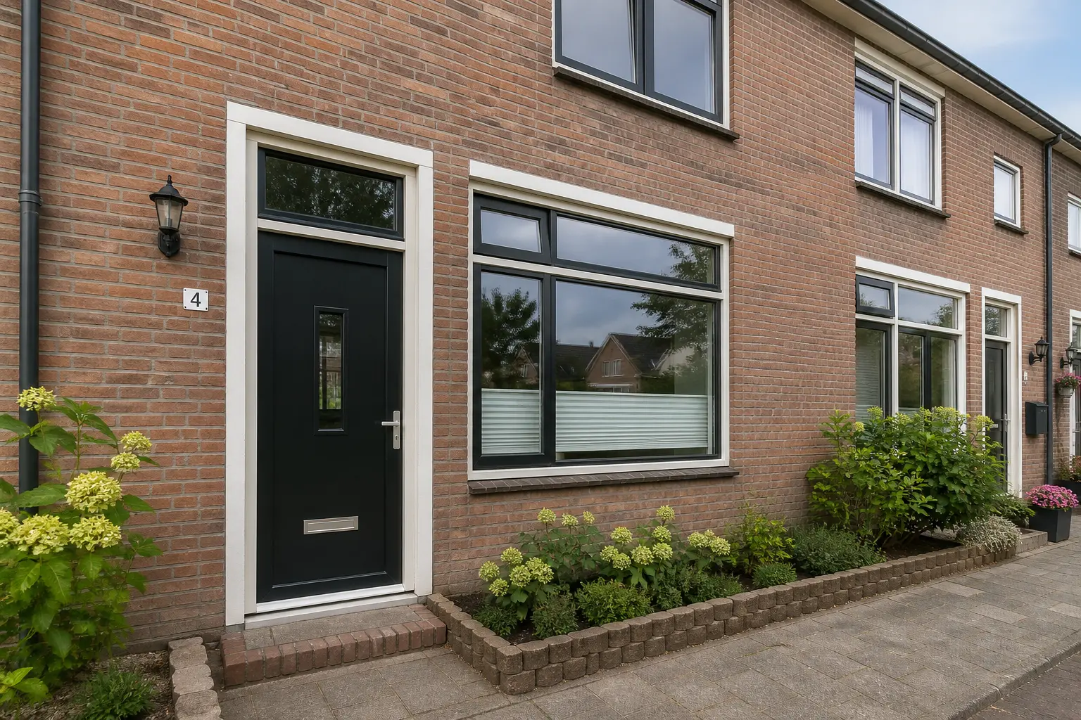 Situatie na de werkzaamheden