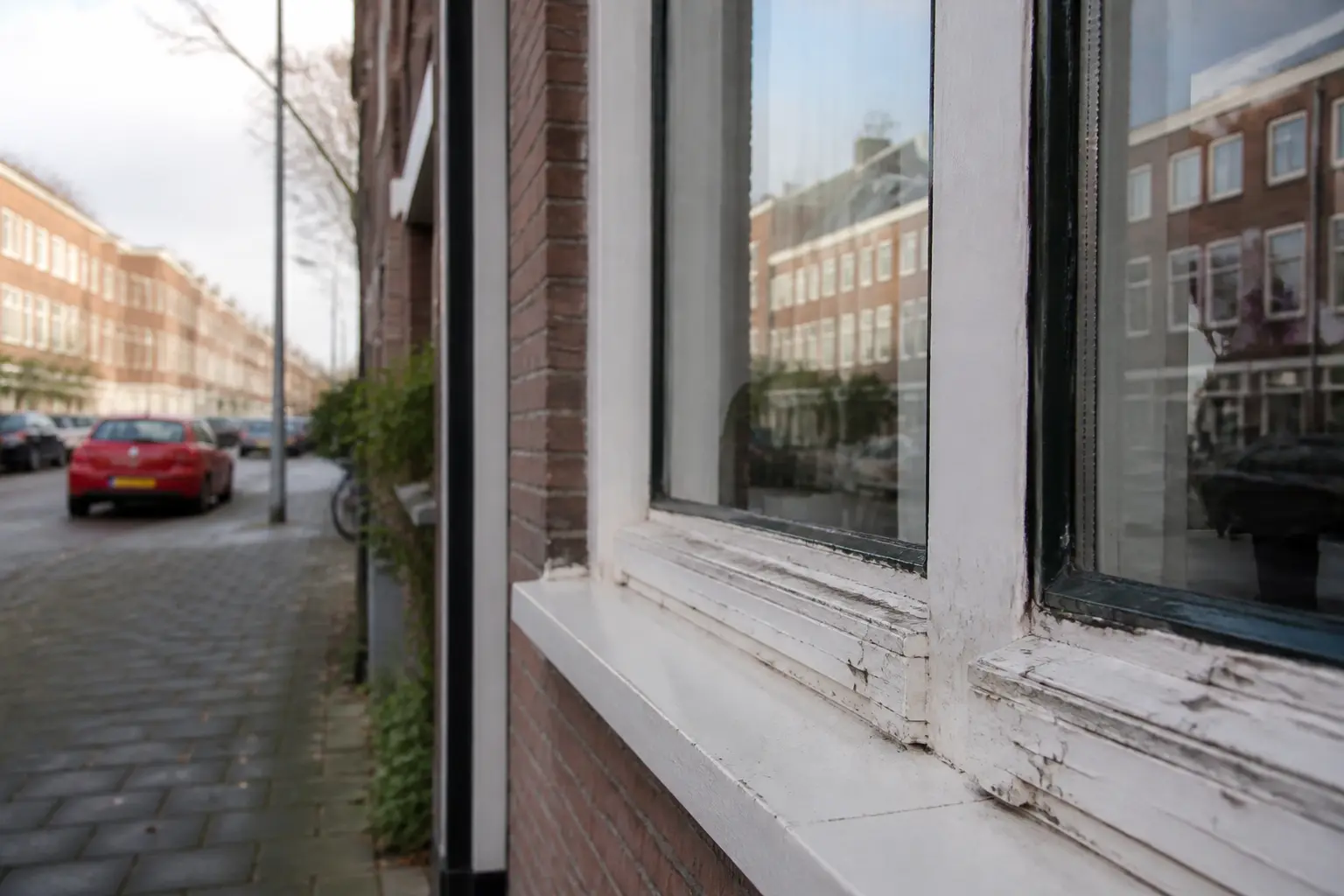 Situatie voor de werkzaamheden