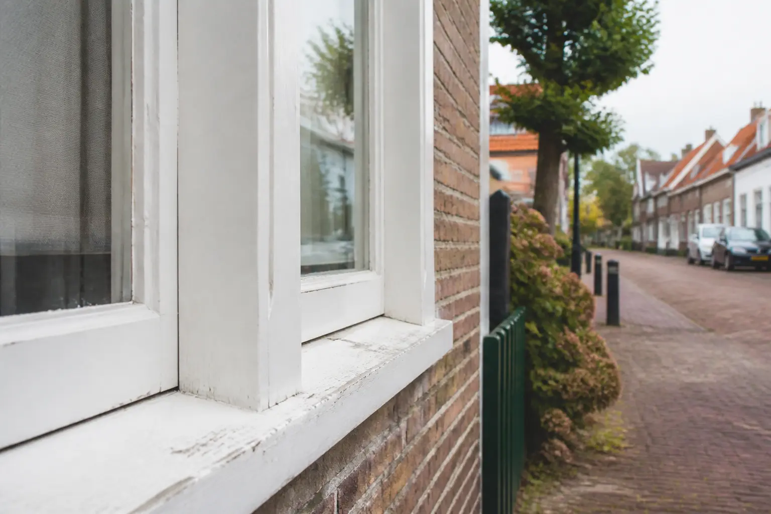 Situatie voor de werkzaamheden