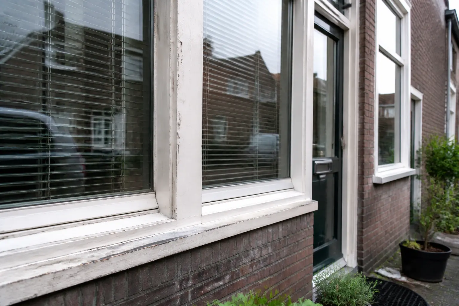 Situatie voor de werkzaamheden