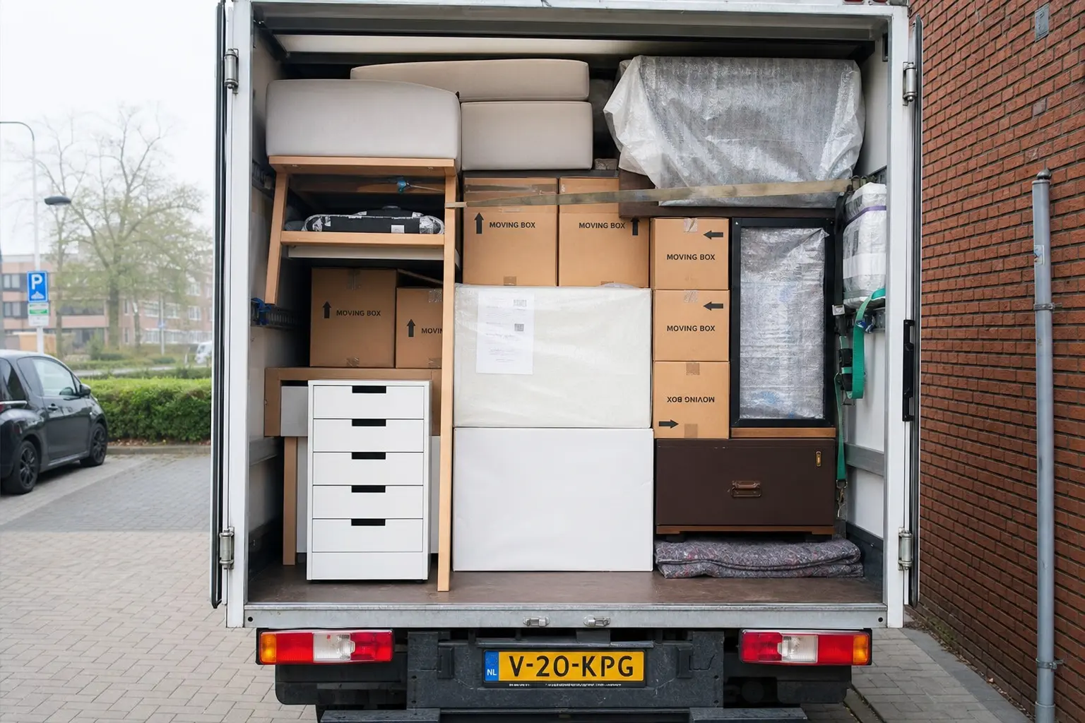 Situatie na de werkzaamheden