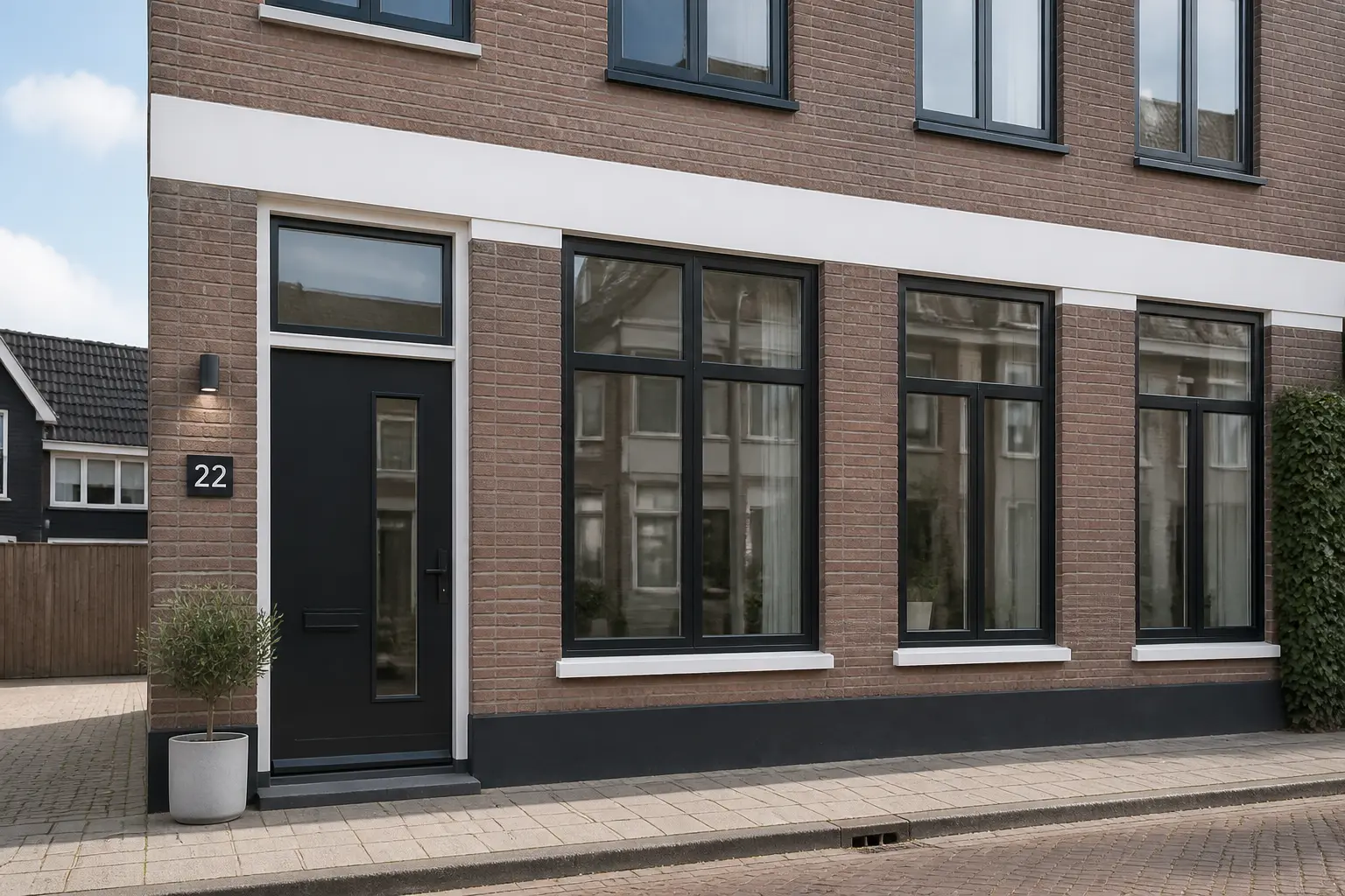 Situatie na de werkzaamheden