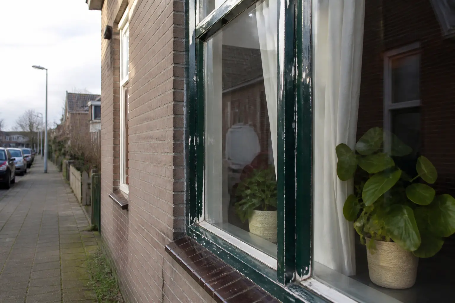 Situatie voor de werkzaamheden
