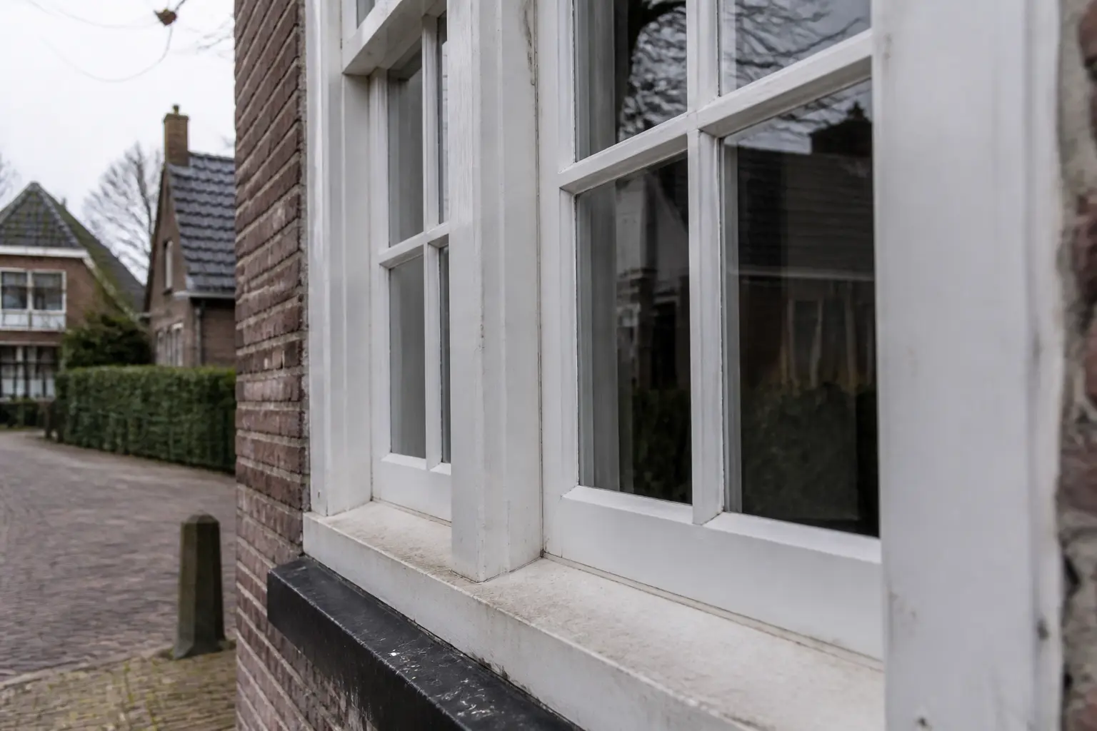 Situatie voor de werkzaamheden