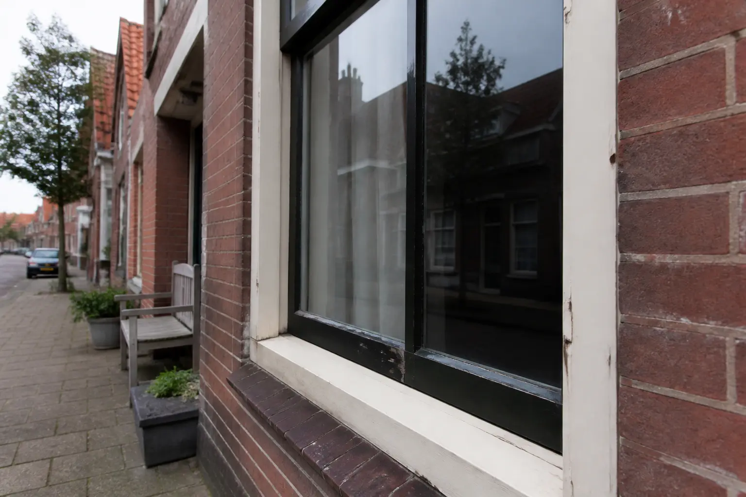 Situatie voor de werkzaamheden