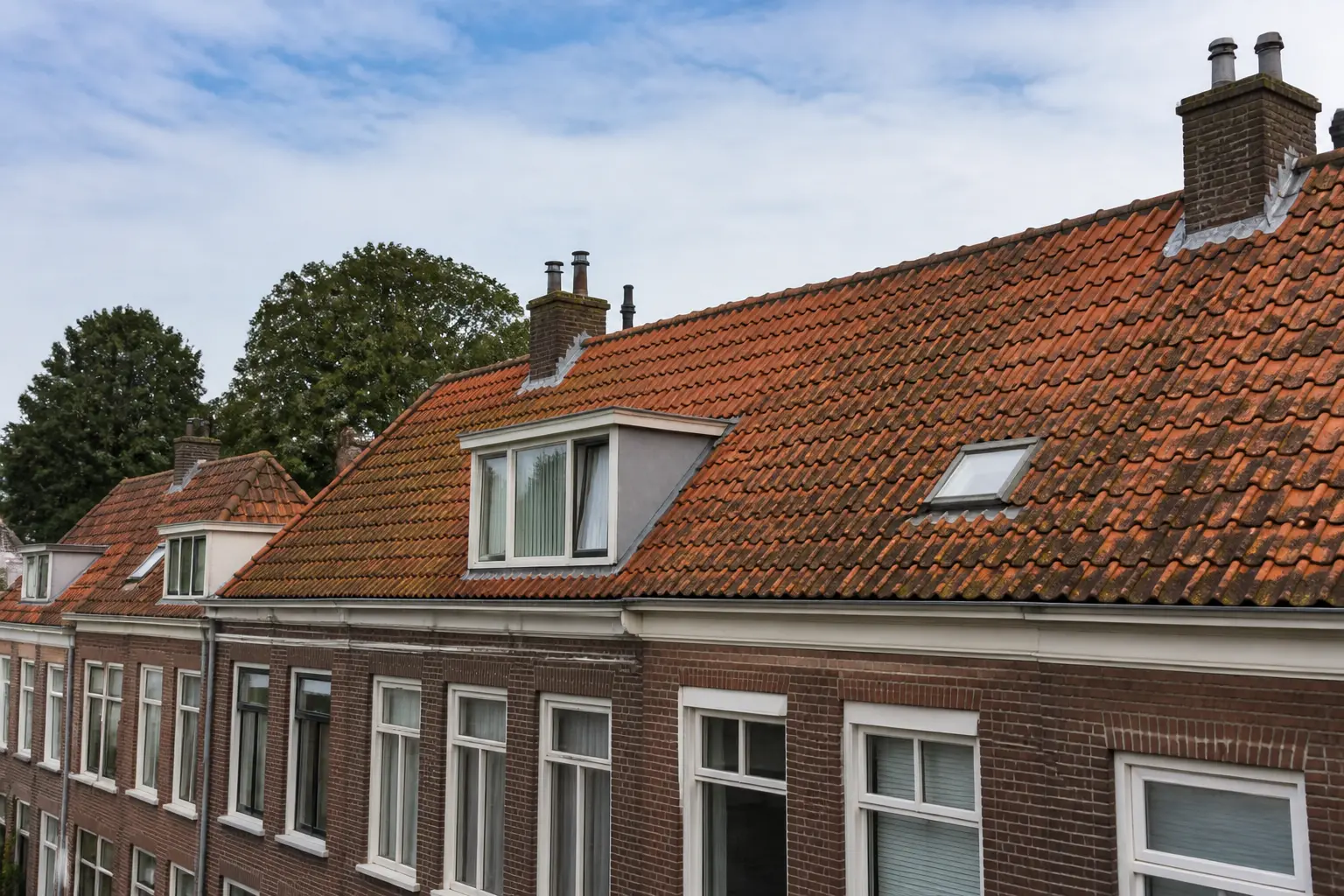 Situatie voor de werkzaamheden