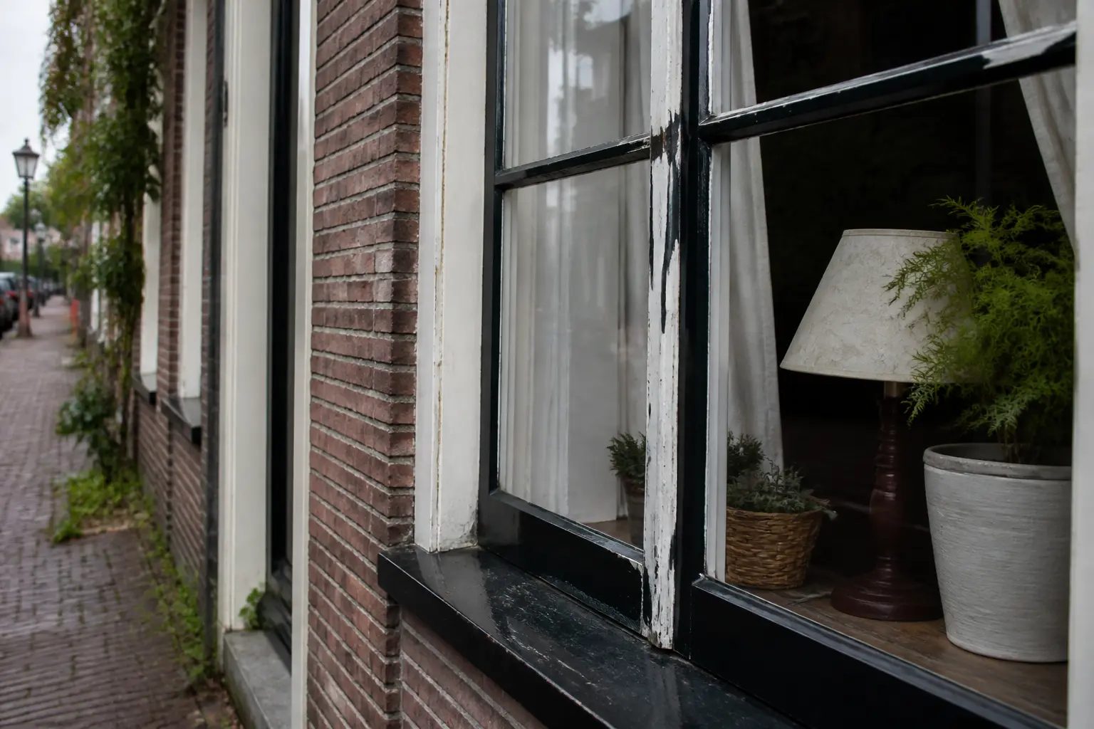 Situatie voor de werkzaamheden