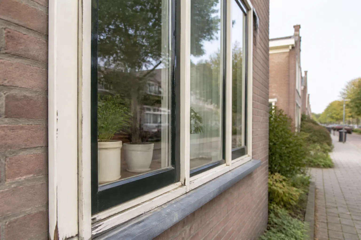 Situatie voor de werkzaamheden