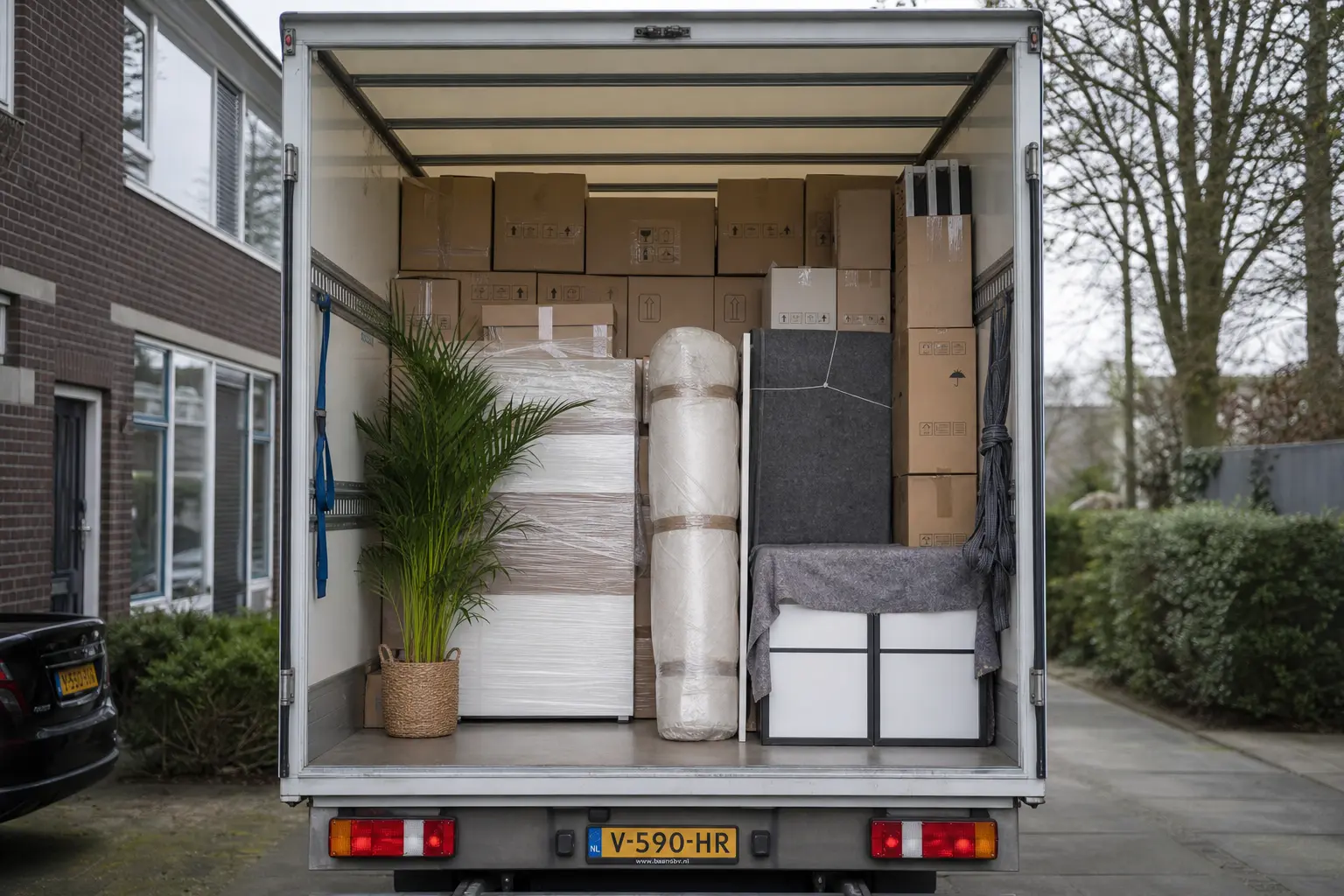Situatie na de werkzaamheden