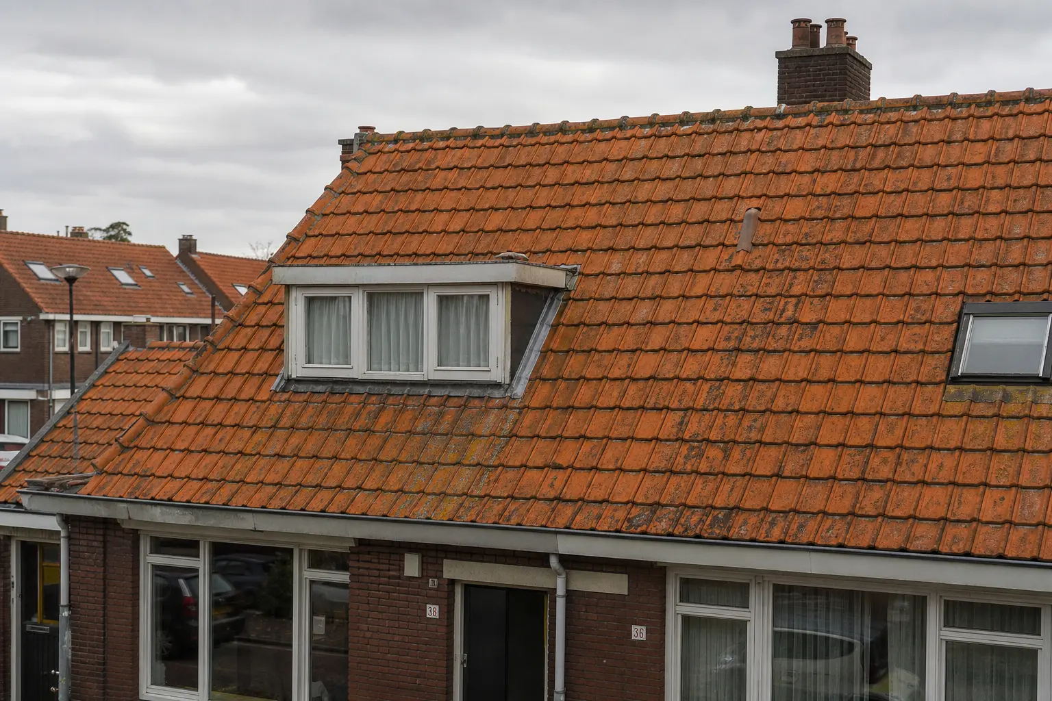 Situatie voor de werkzaamheden