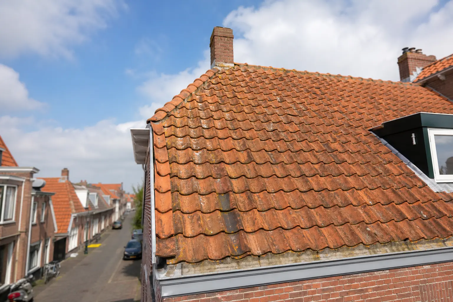 Situatie voor de werkzaamheden