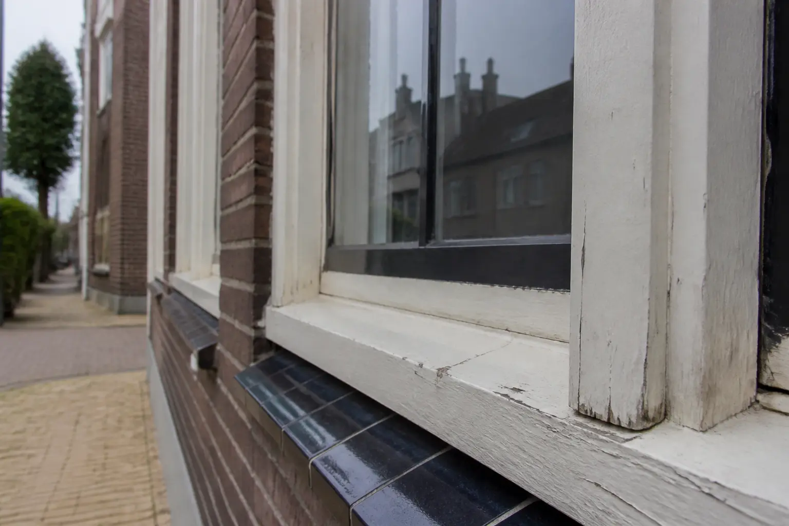 Situatie voor de werkzaamheden