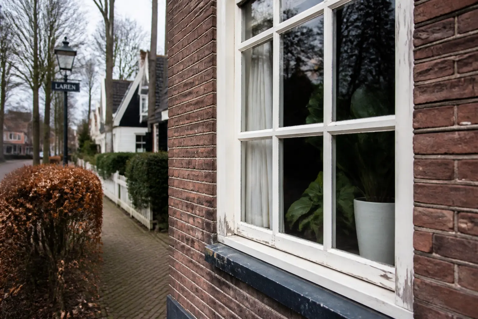 Situatie voor de werkzaamheden