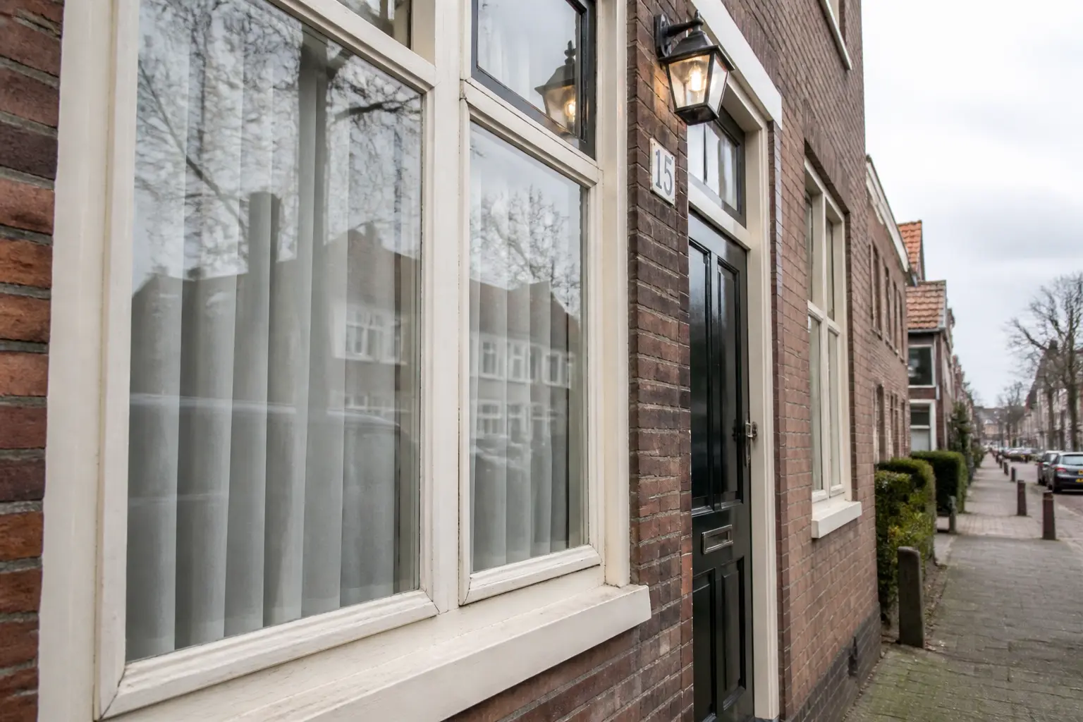 Situatie voor de werkzaamheden