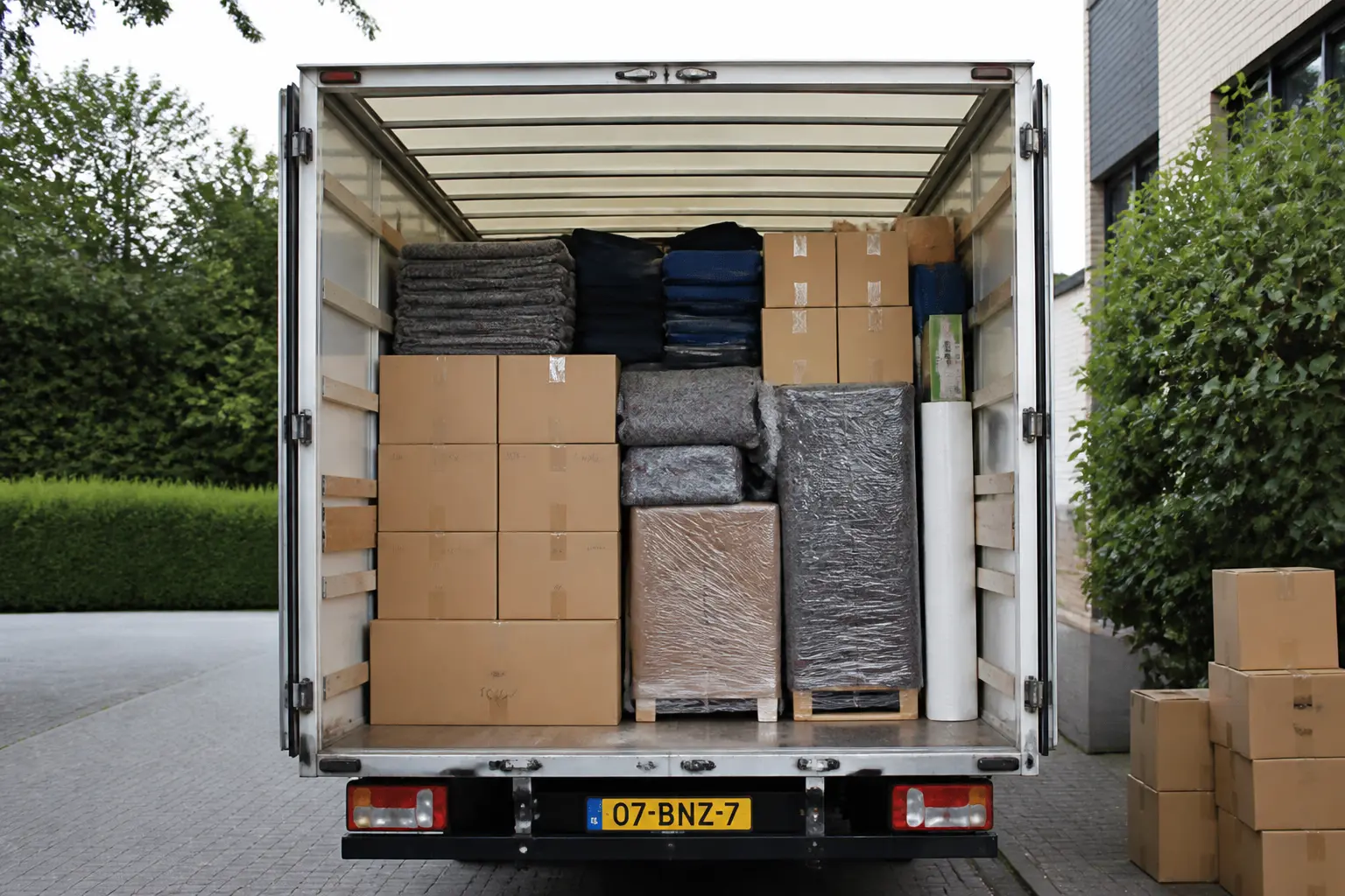 Situatie na de werkzaamheden