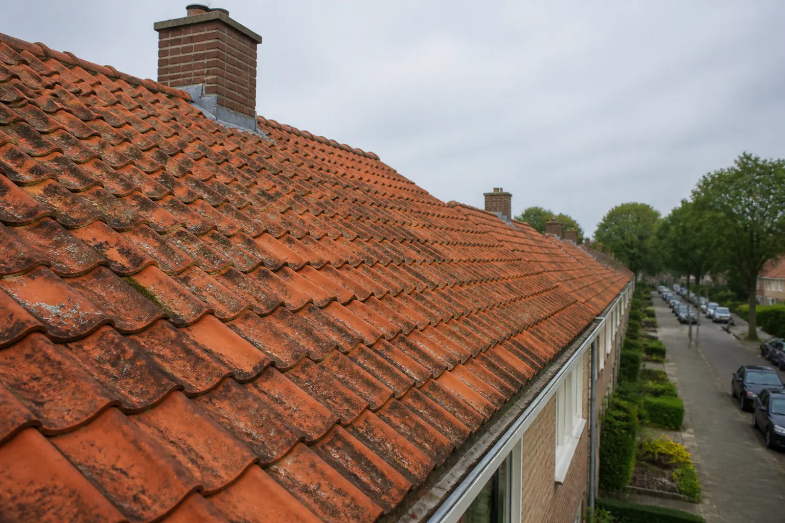 Situatie voor de werkzaamheden