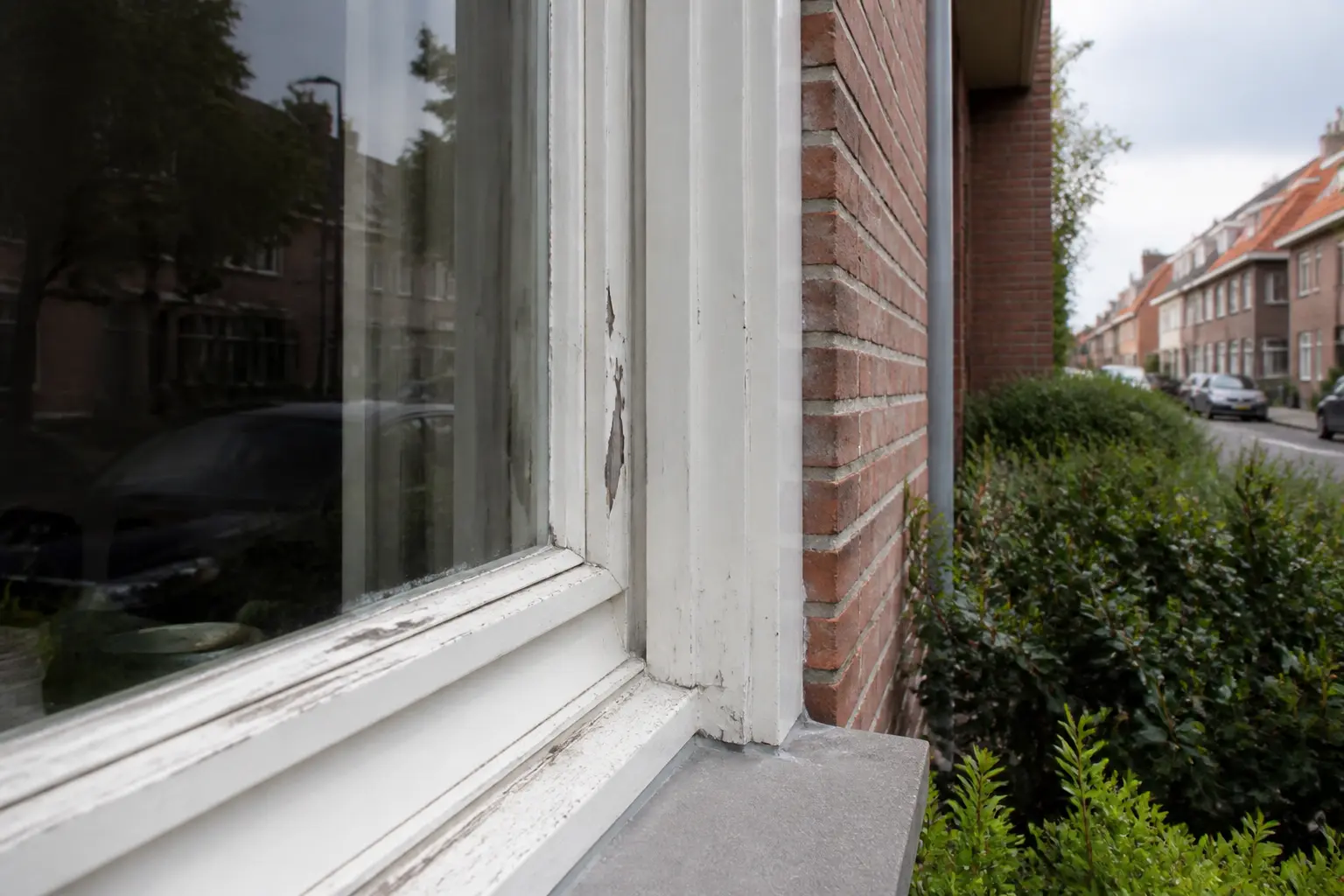 Situatie voor de werkzaamheden