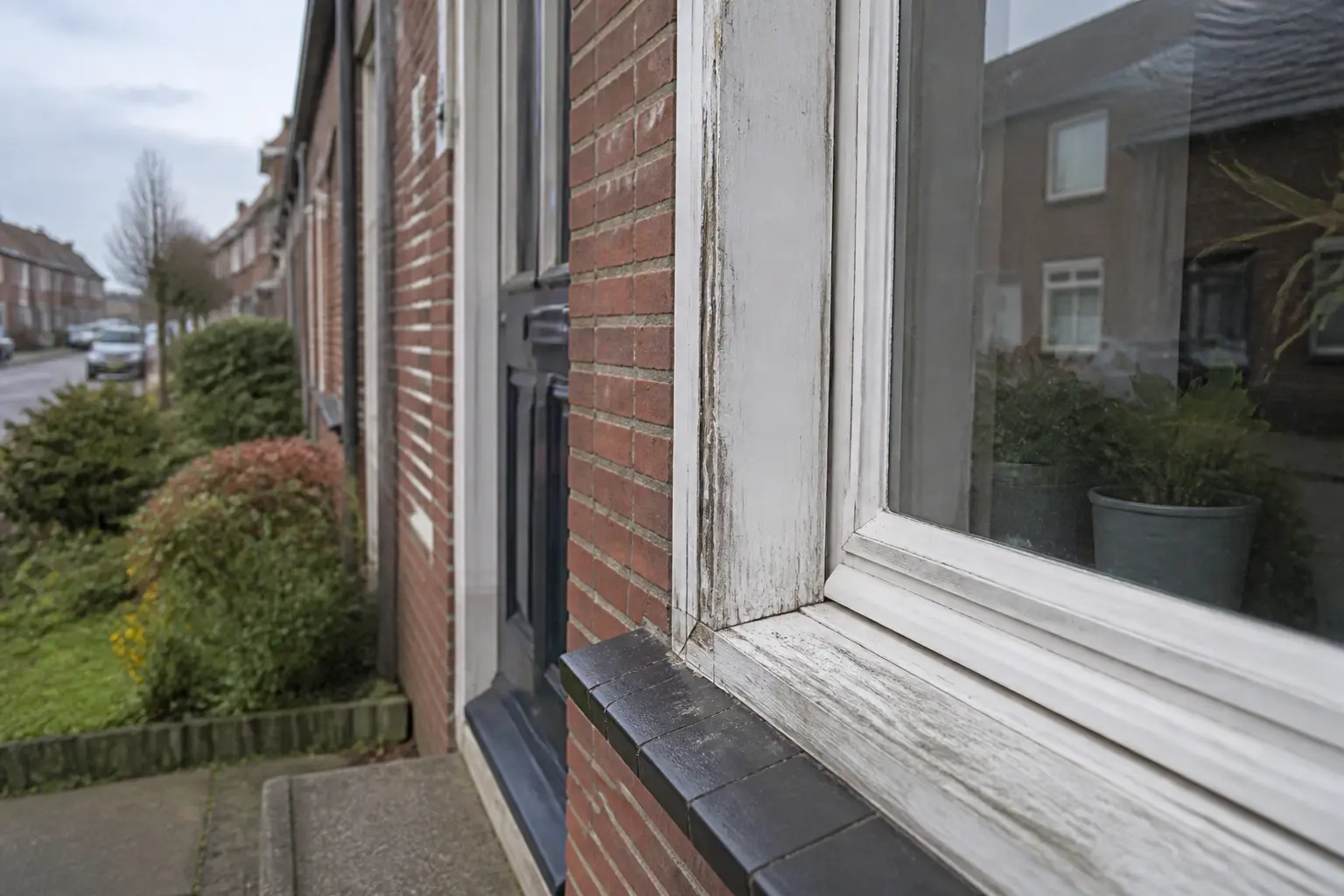 Situatie voor de werkzaamheden