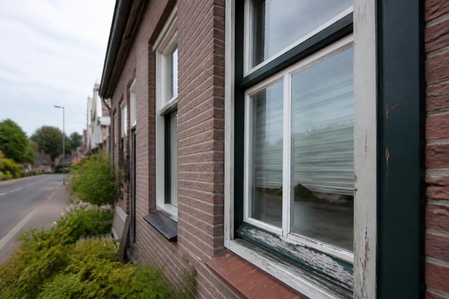 Situatie voor de werkzaamheden