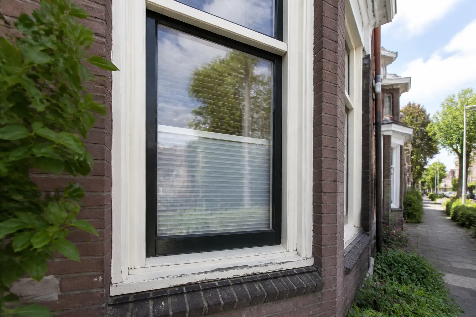 Situatie voor de werkzaamheden