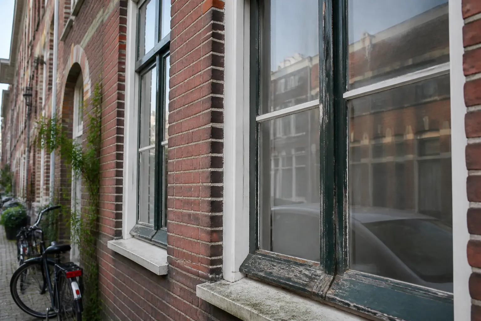 Situatie voor de werkzaamheden