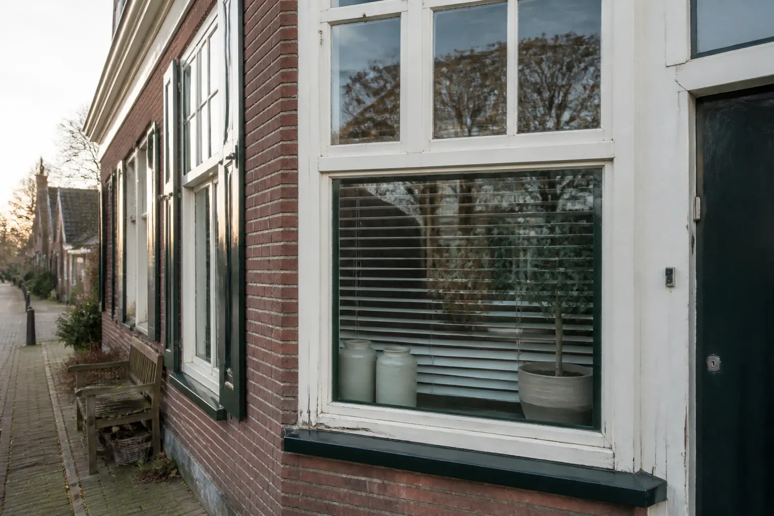 Situatie voor de werkzaamheden