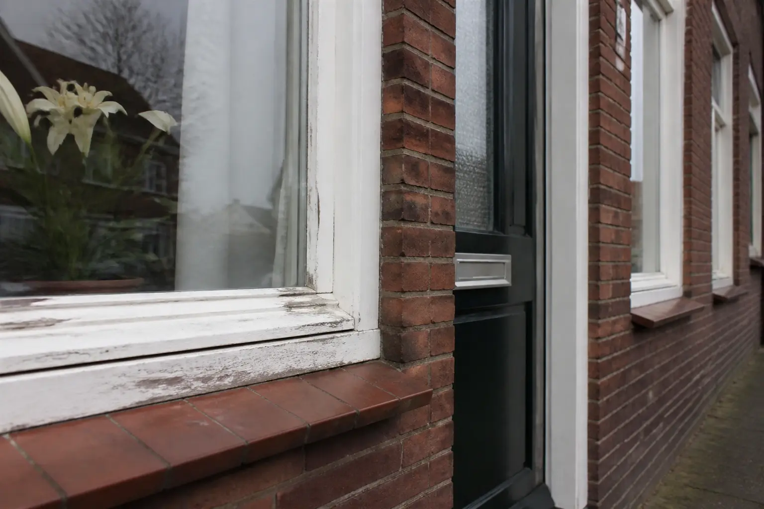 Situatie voor de werkzaamheden
