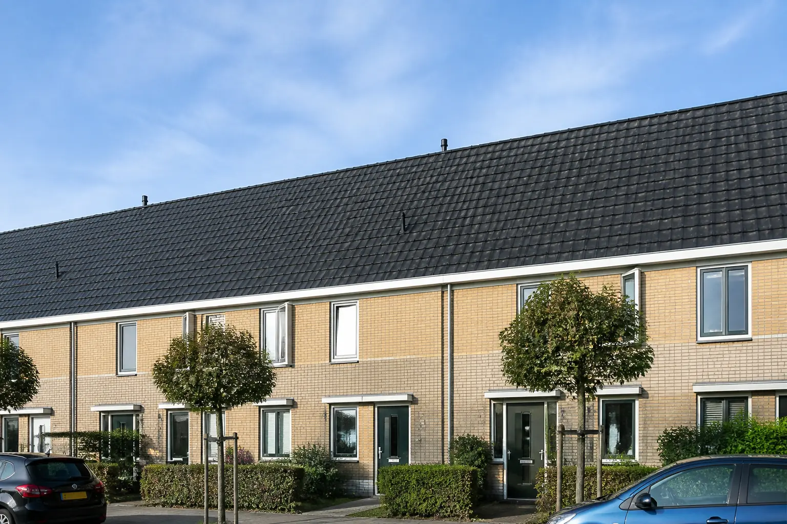Situatie voor de werkzaamheden