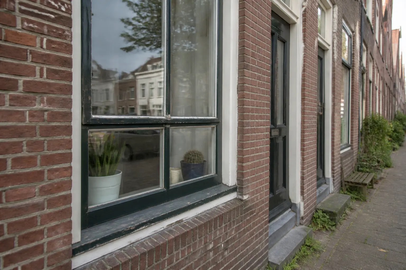 Situatie voor de werkzaamheden