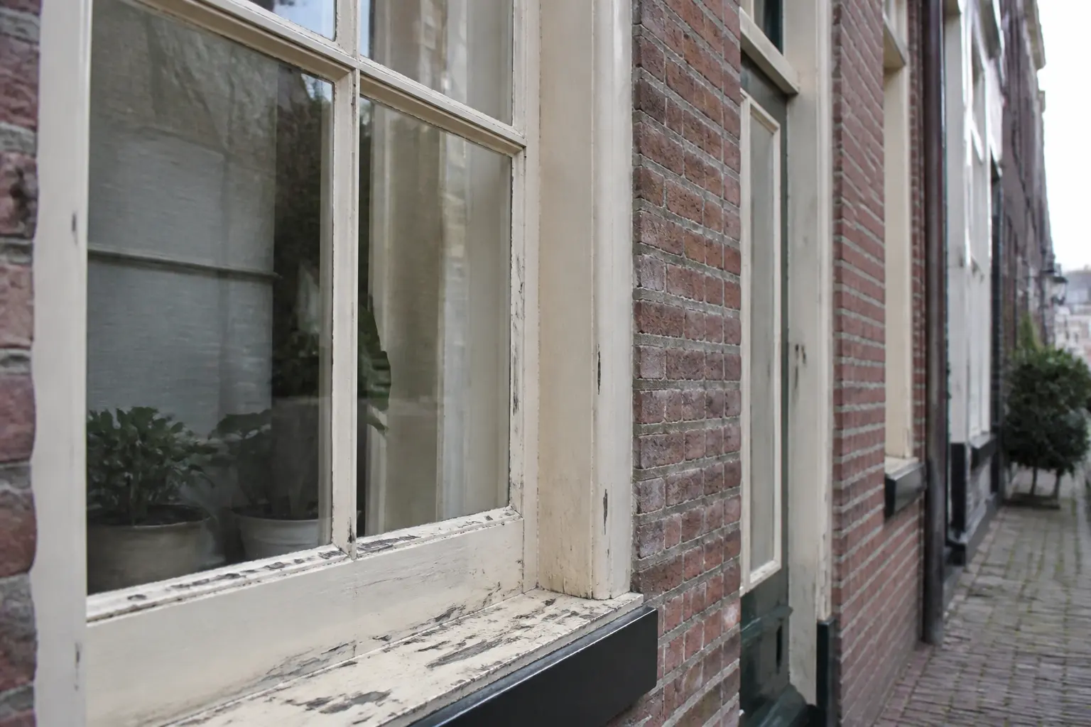 Situatie voor de werkzaamheden