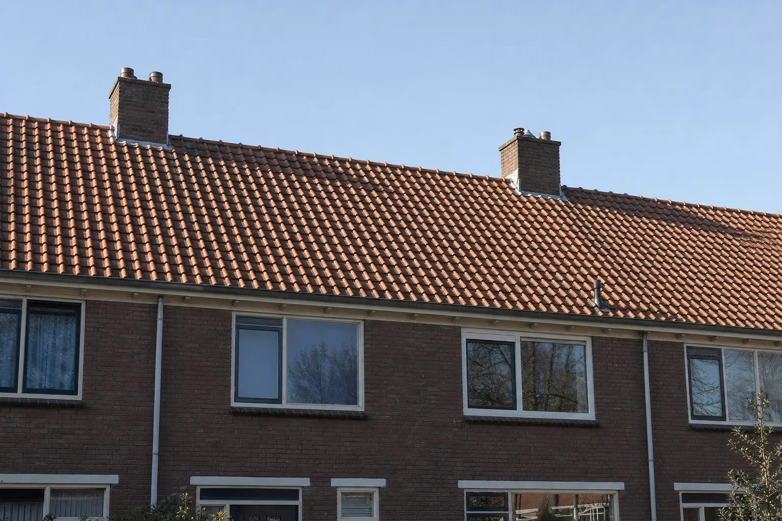 Situatie voor de werkzaamheden