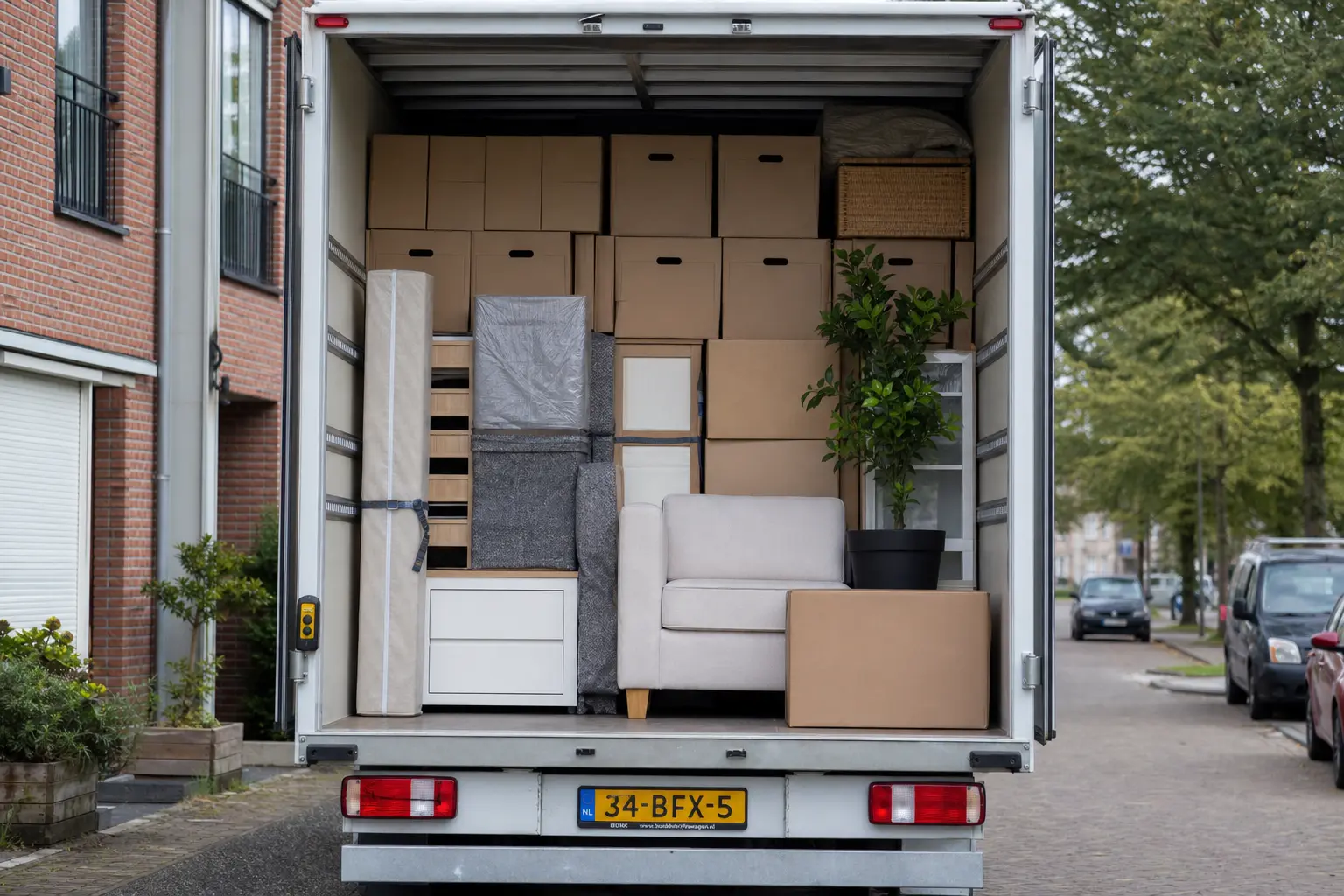 Situatie na de werkzaamheden
