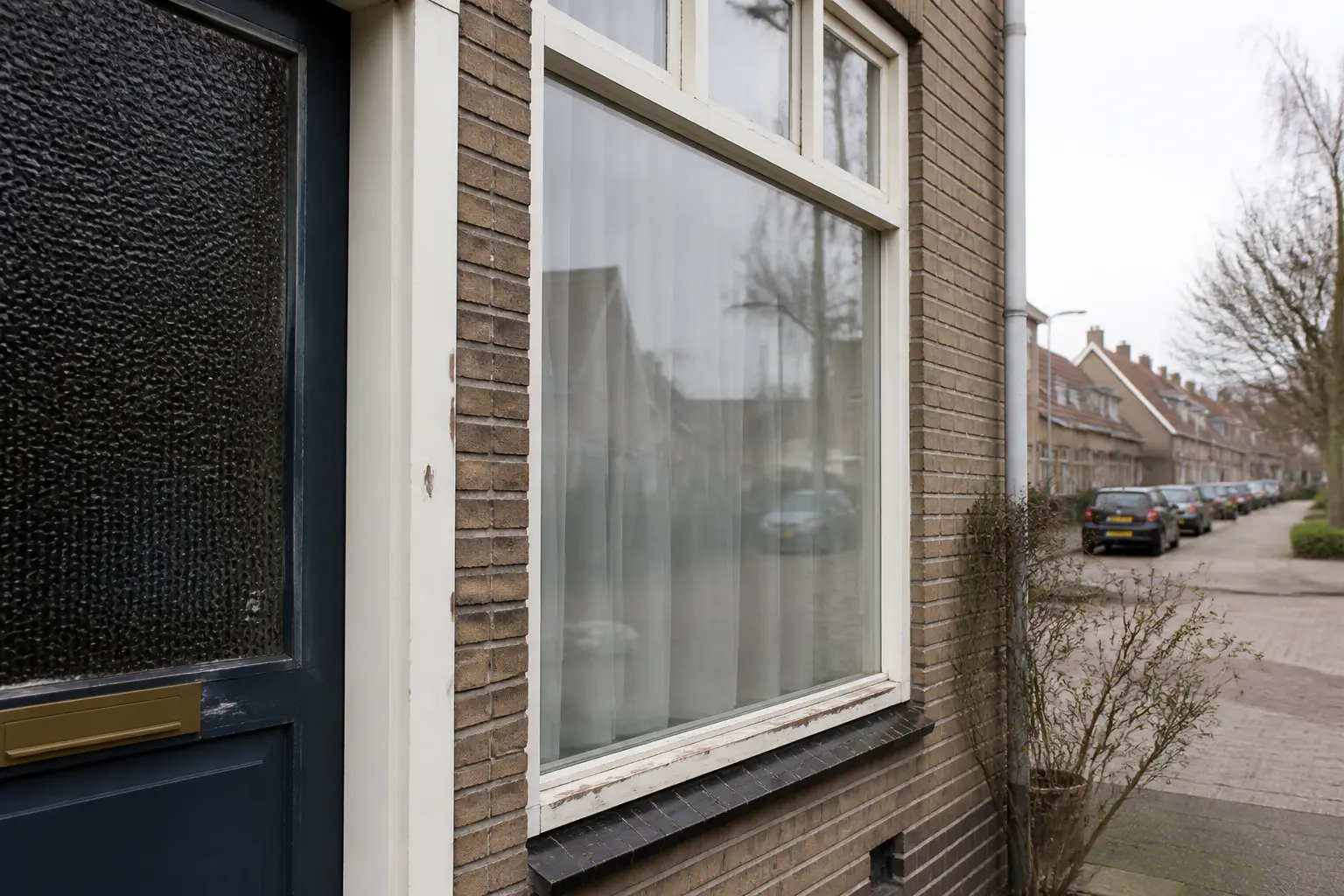 Situatie voor de werkzaamheden