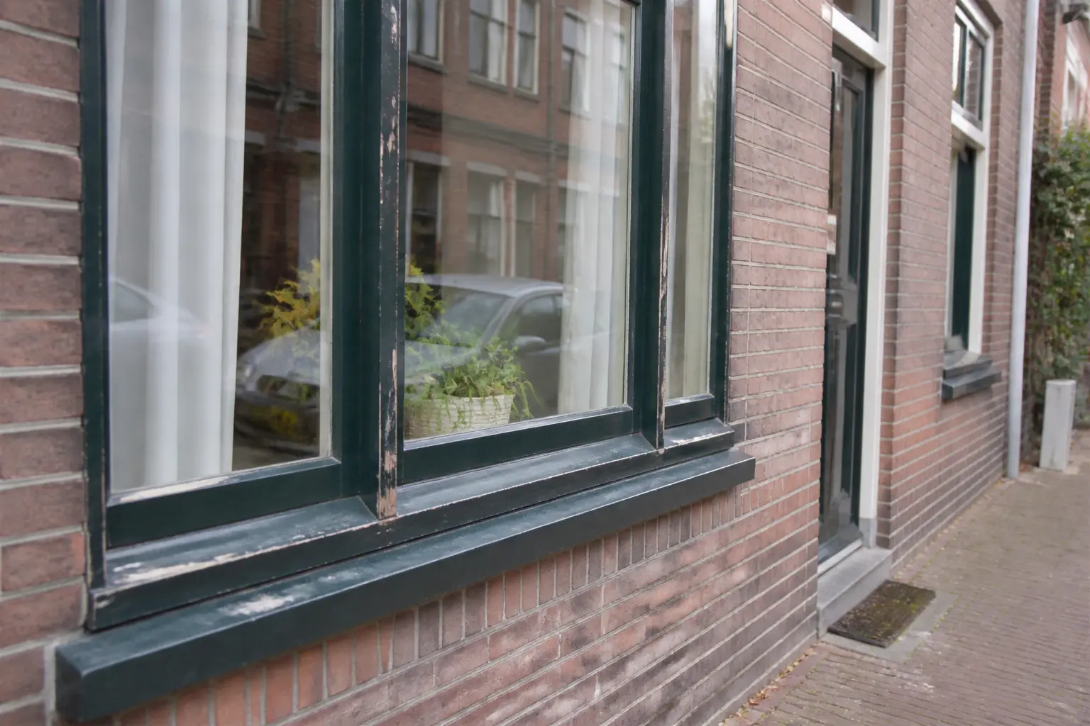 Situatie voor de werkzaamheden