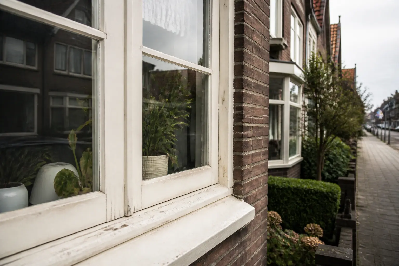 Situatie voor de werkzaamheden