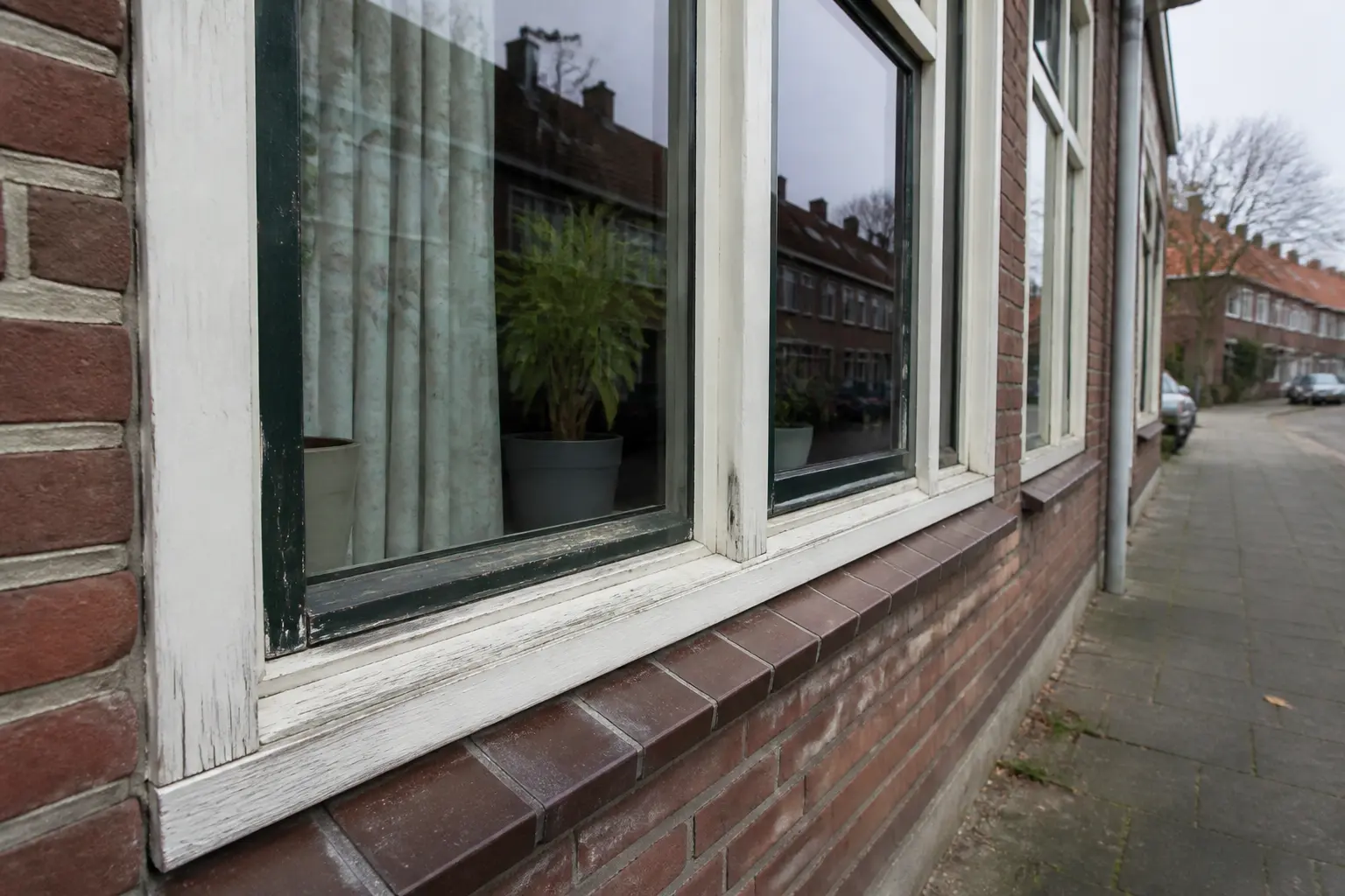 Situatie voor de werkzaamheden
