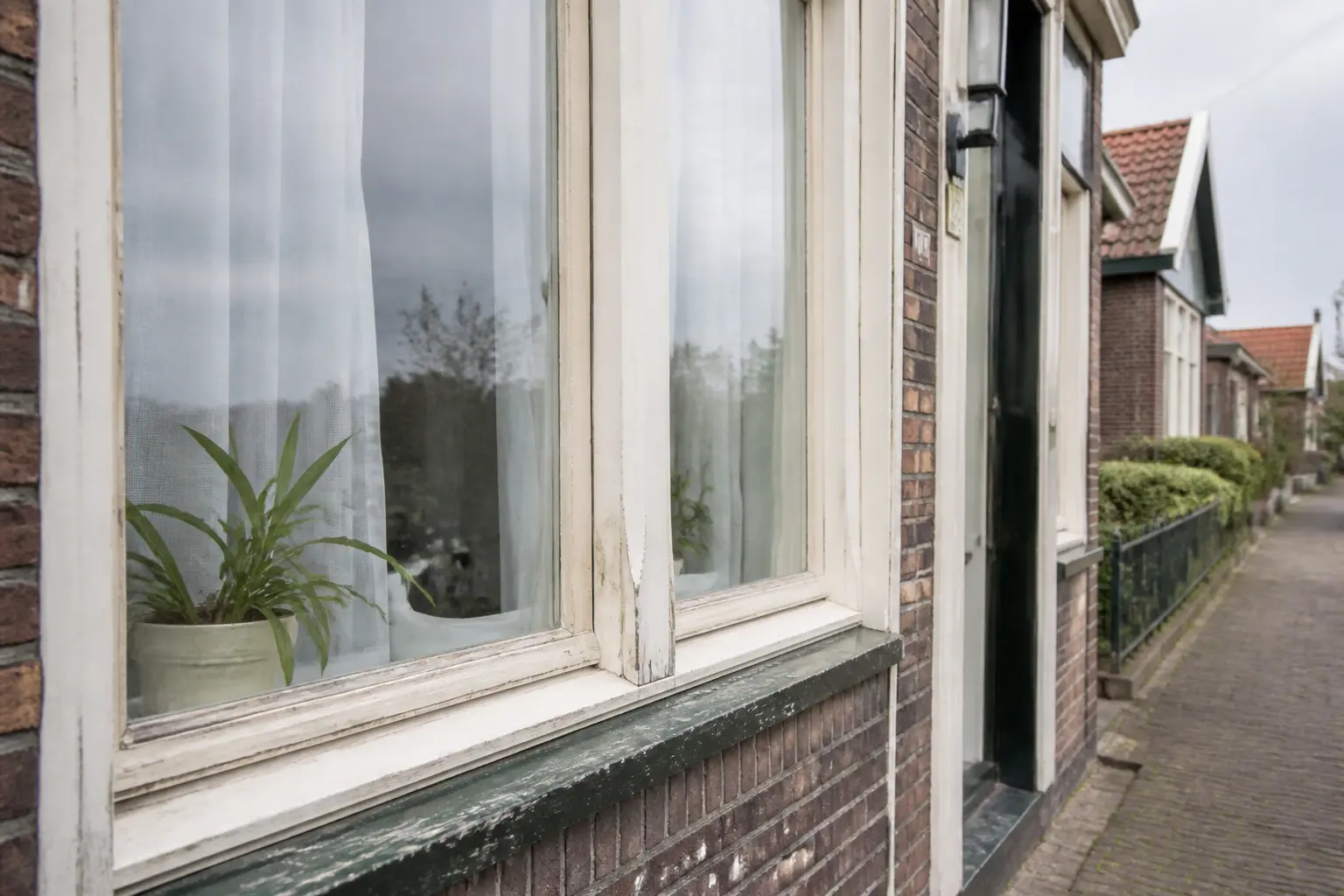 Situatie voor de werkzaamheden