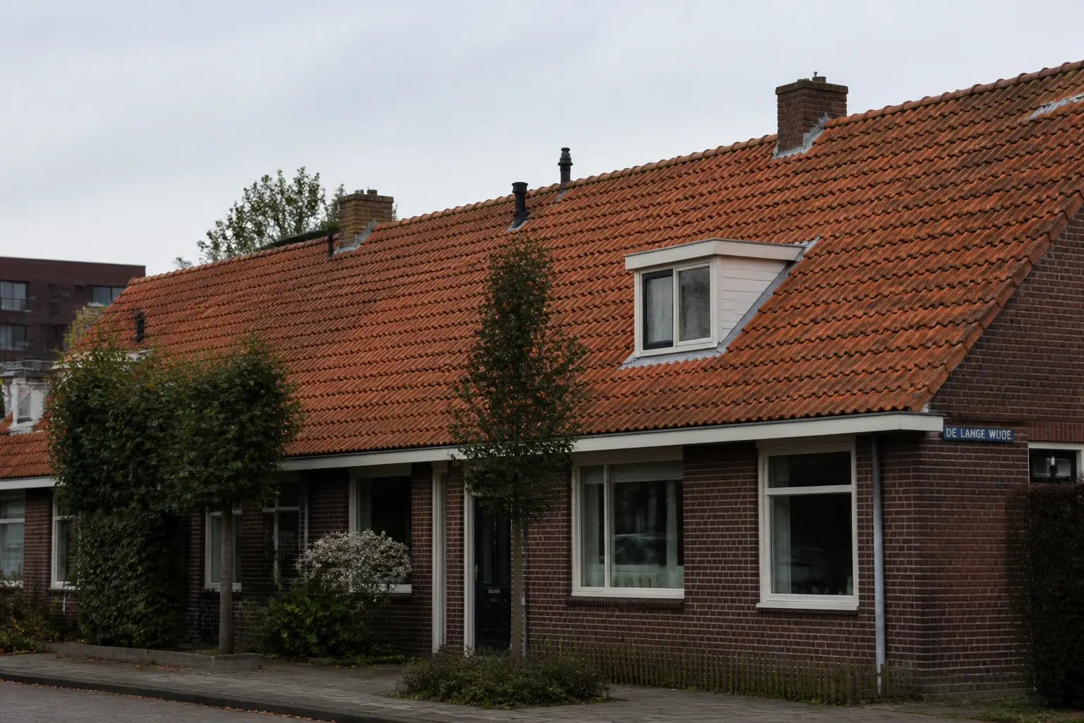Situatie voor de werkzaamheden