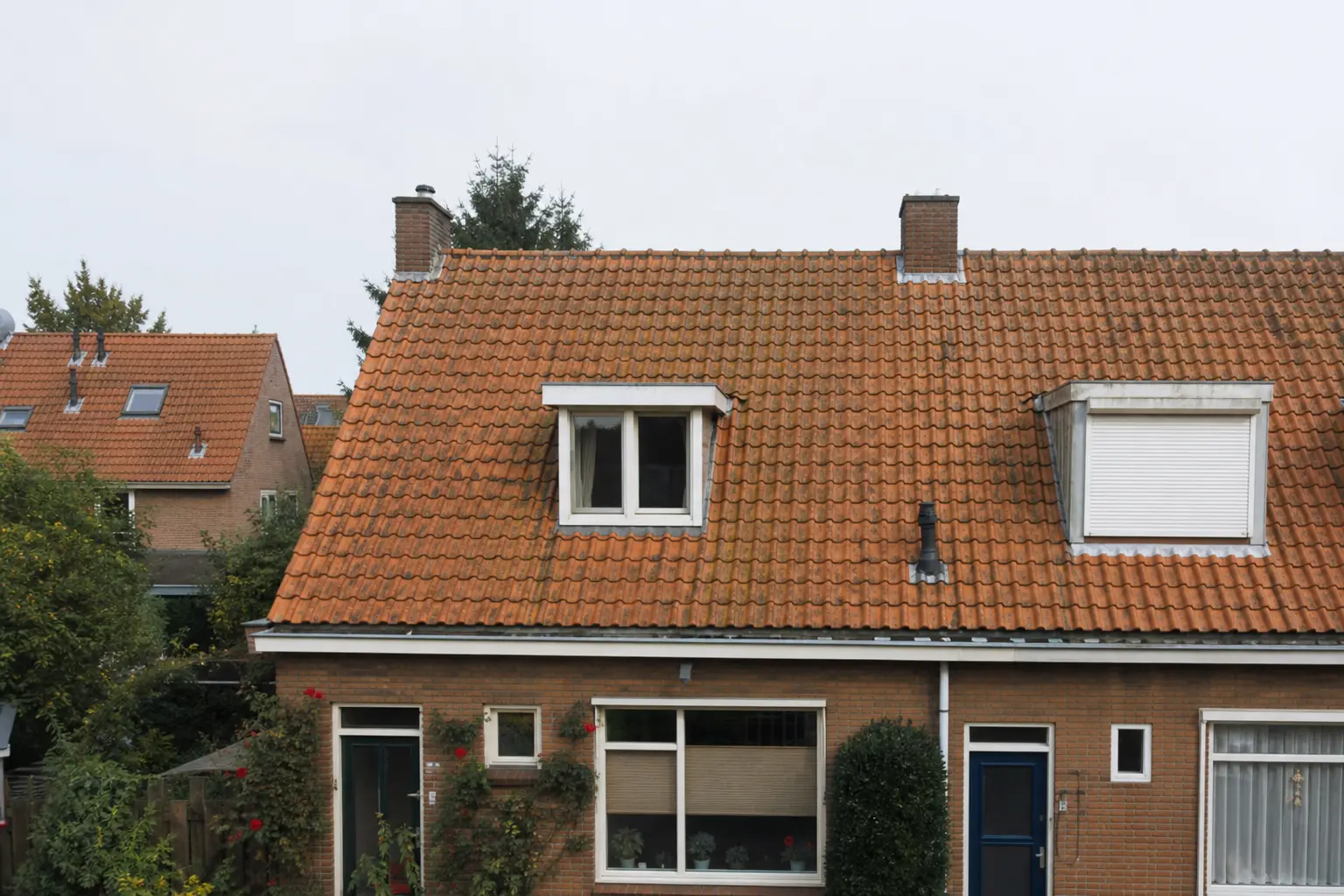 Situatie voor de werkzaamheden