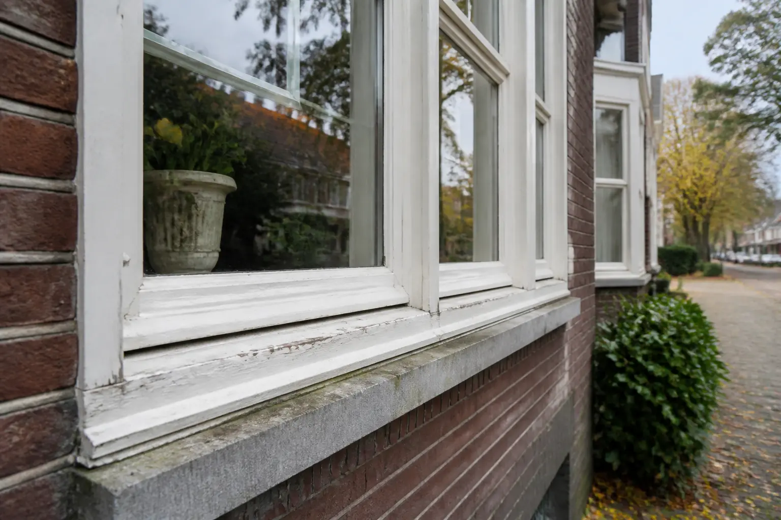 Situatie voor de werkzaamheden