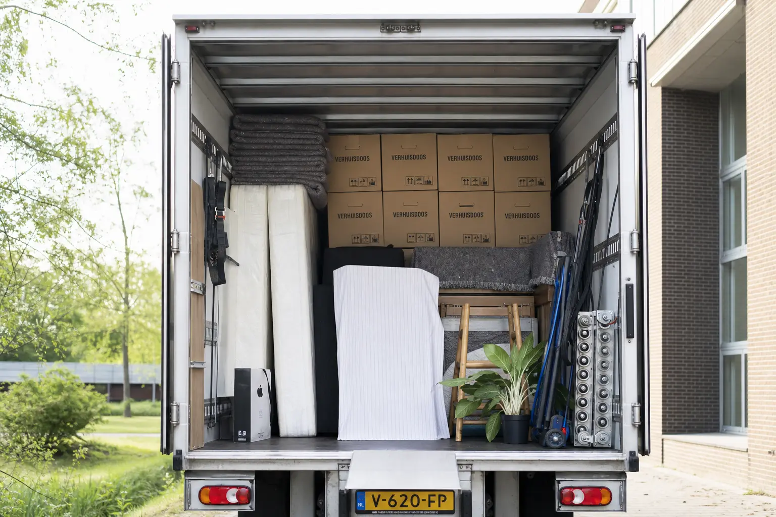 Situatie na de werkzaamheden