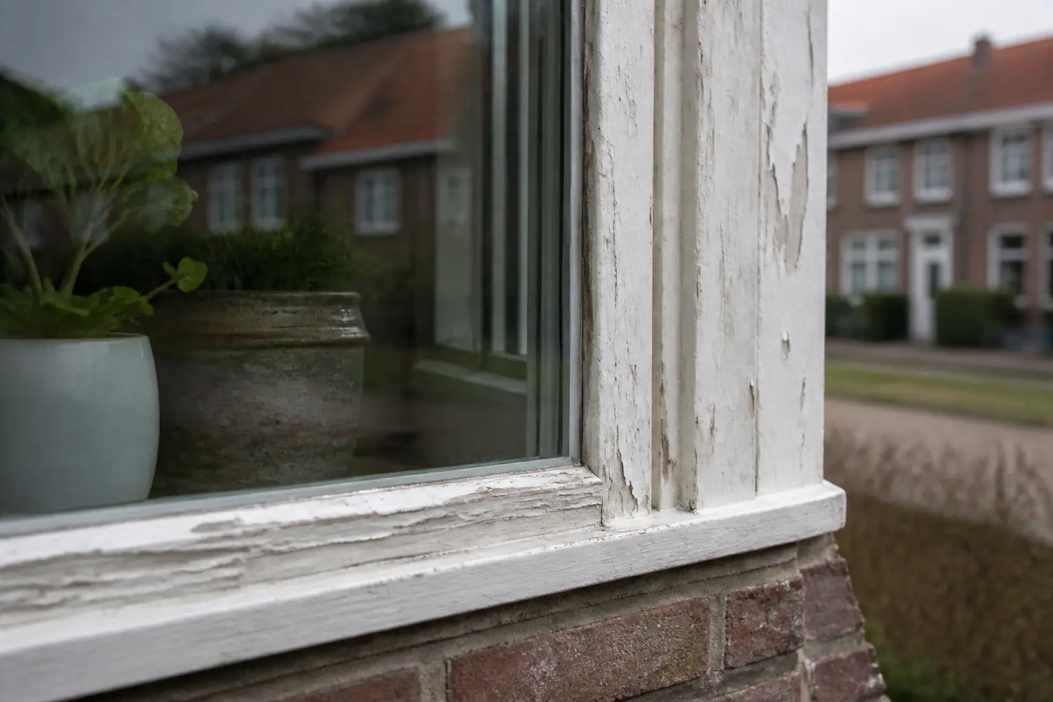 Situatie voor de werkzaamheden