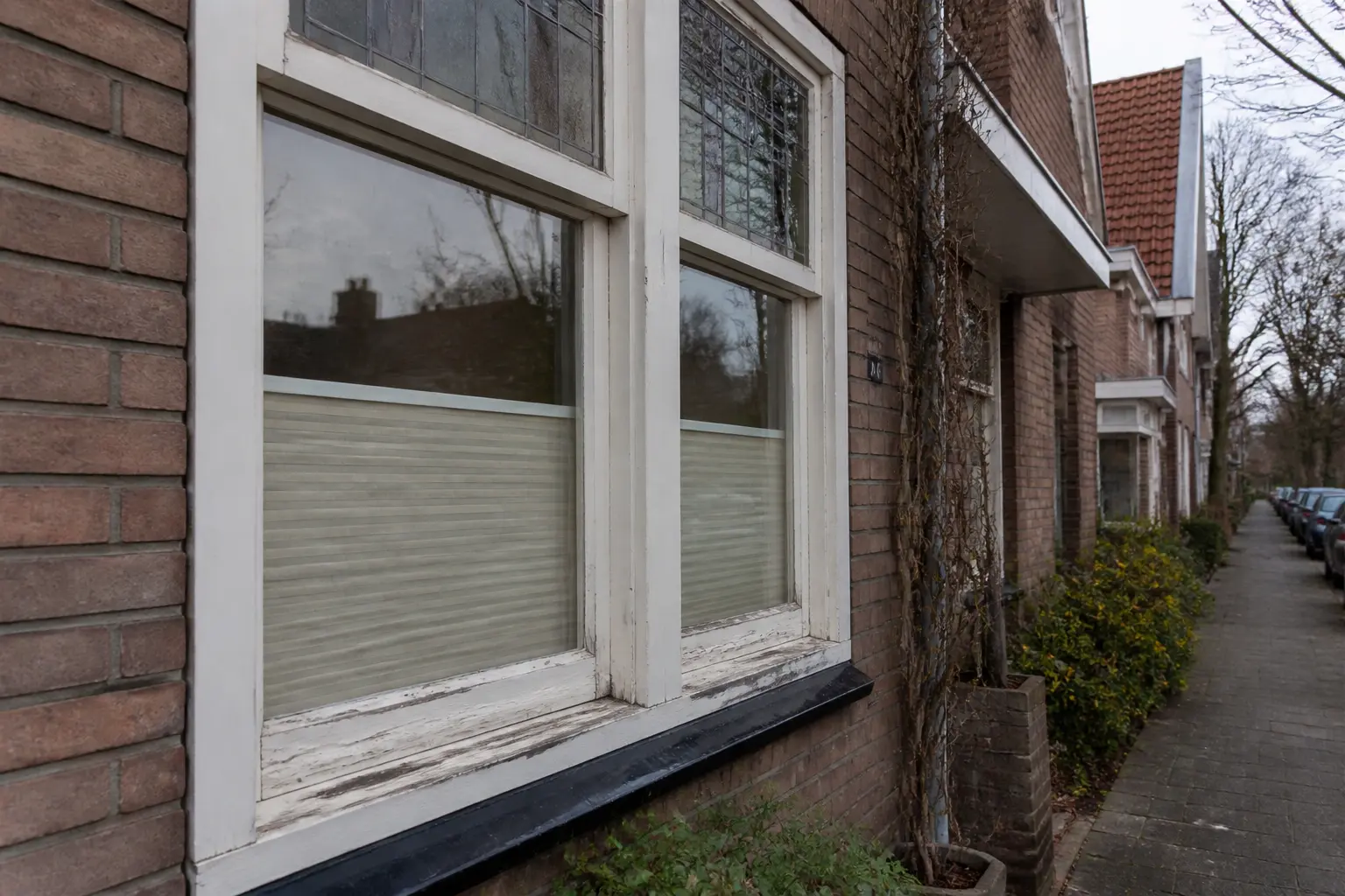 Situatie voor de werkzaamheden