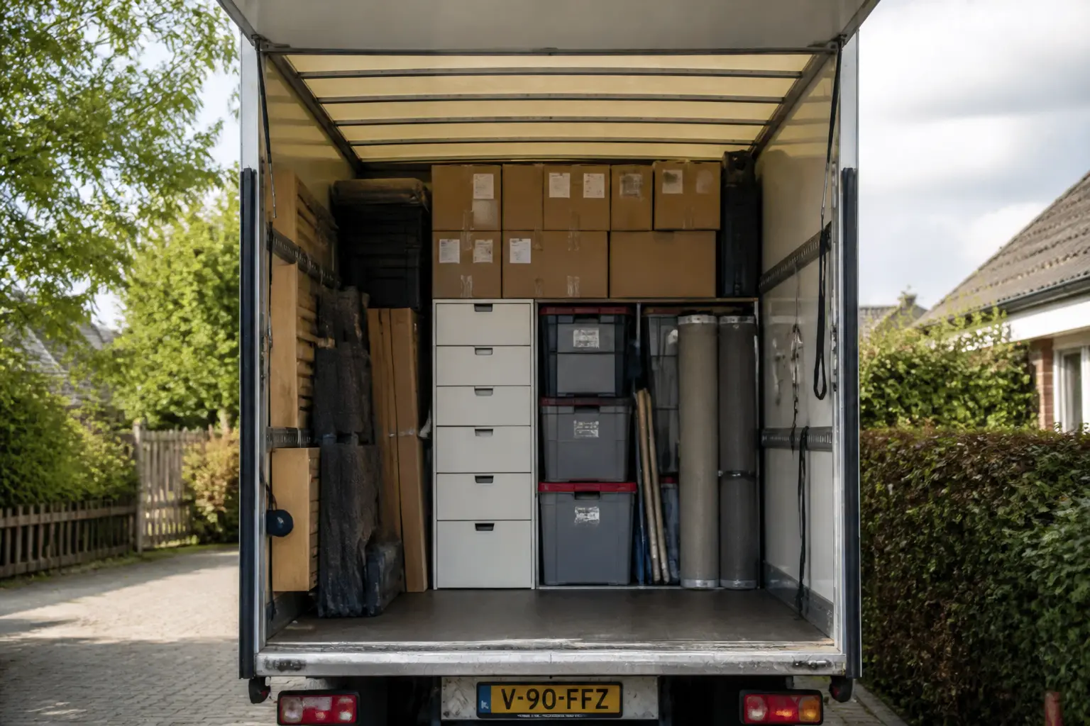 Situatie na de werkzaamheden