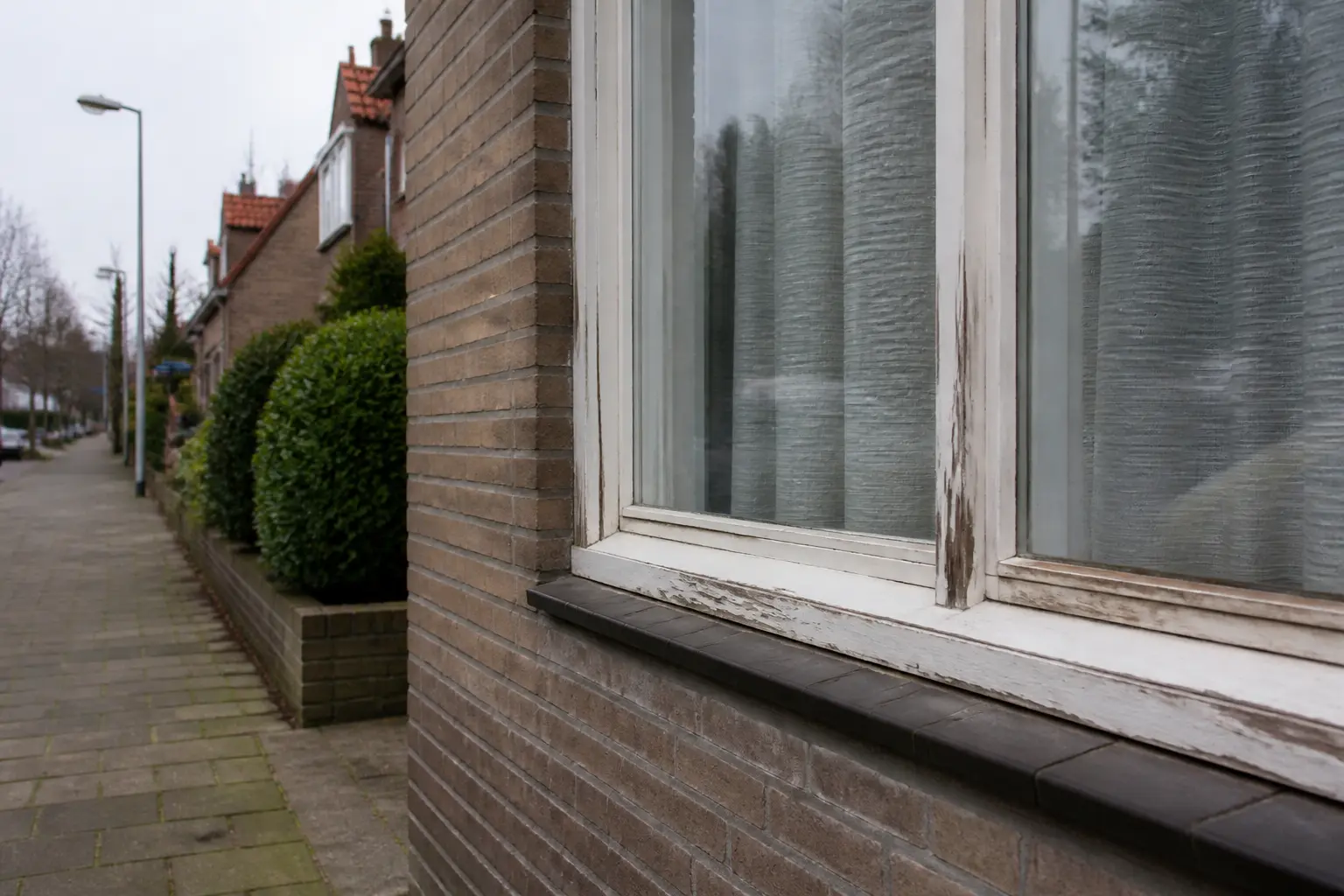 Situatie voor de werkzaamheden