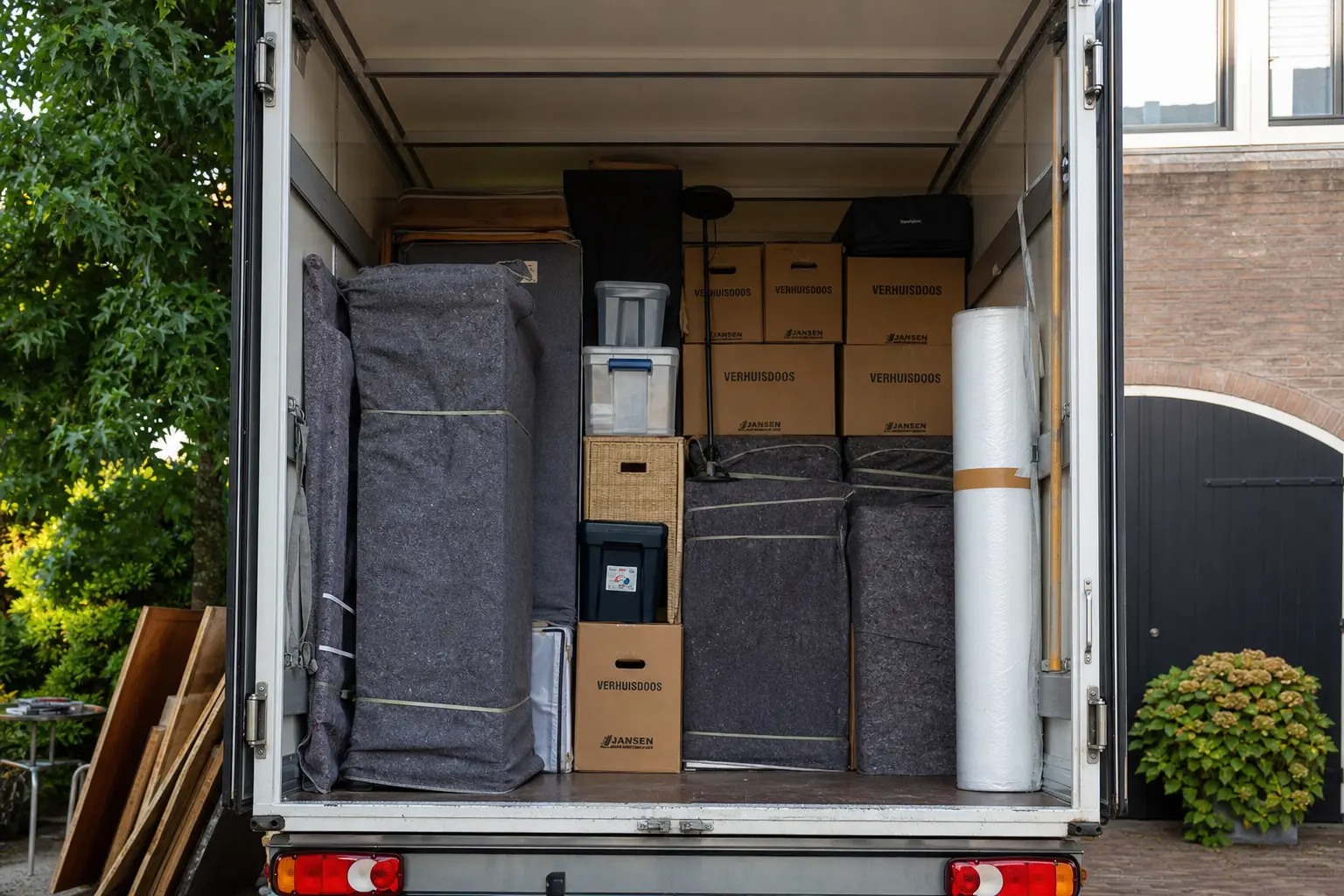 Situatie na de werkzaamheden