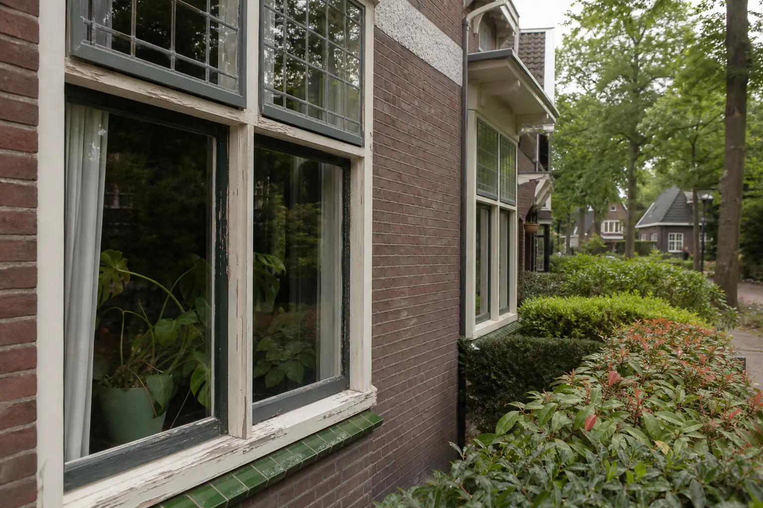 Situatie voor de werkzaamheden