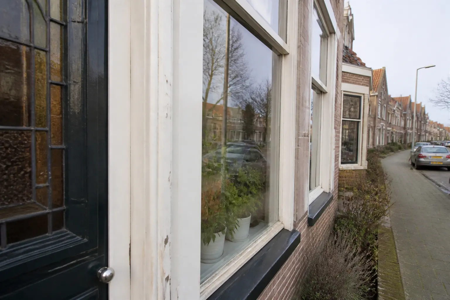 Situatie voor de werkzaamheden