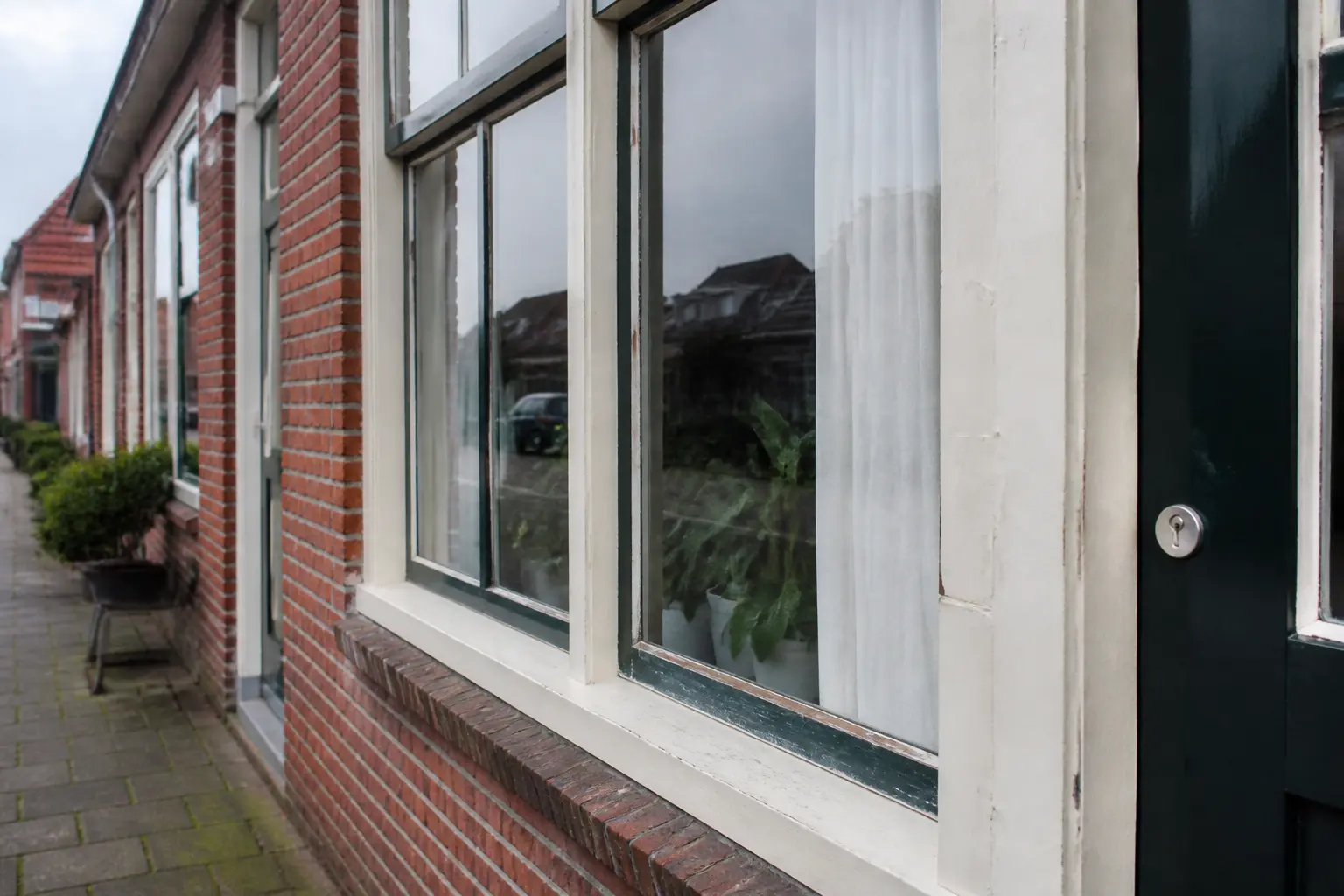 Situatie voor de werkzaamheden